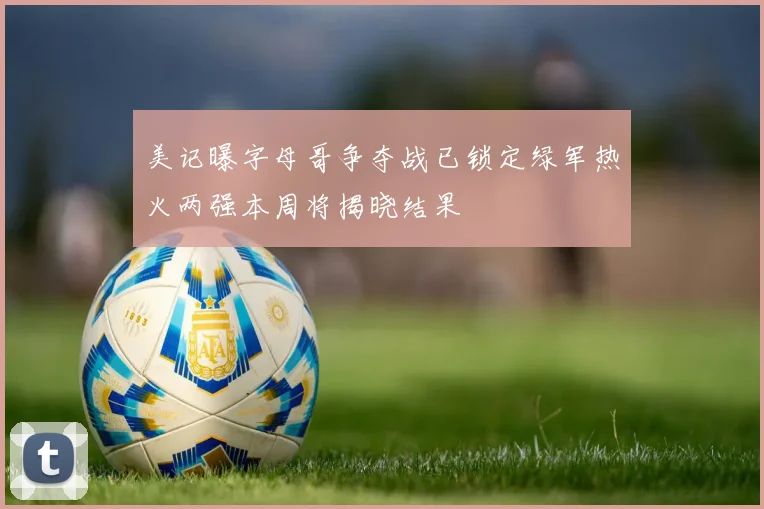 美记曝字母哥争夺战已锁定绿军热火两强本周将揭晓结果